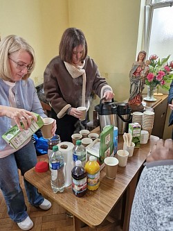 Thanksgiving Mass Tea Time
