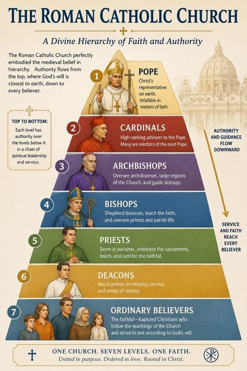 Structure of the Roman Catholic Church