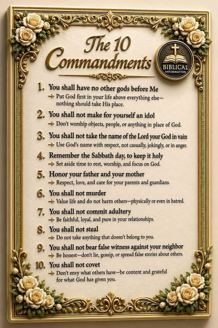The 10 Commandments